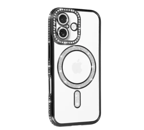 Apple iPhone 17 Joke Simli Magneticsafe Kılıf - Siyah