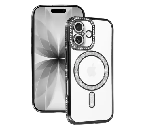 Apple iPhone 17 Joke Simli Magneticsafe Kılıf - Siyah