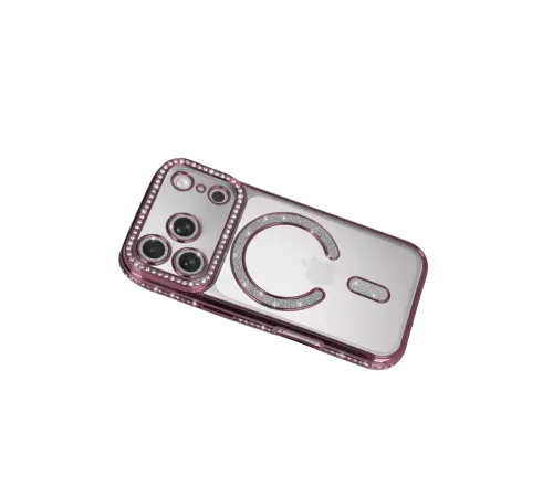 Apple iPhone 17 Pro Joke Simli Magneticsafe Kılıf - Pembe