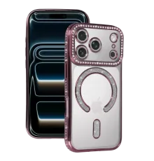 Apple iPhone 17 Pro Joke Simli Magneticsafe Kılıf - Pembe