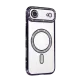 Apple iPhone 17 Air Joke Simli Magneticsafe Kılıf - Derin Mor