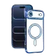 Apple iPhone 17 Air Joke Simli Magneticsafe Kılıf - Mavi
