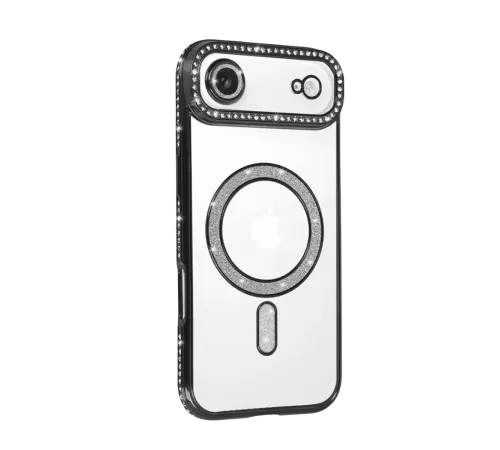 Apple iPhone 17 Air Joke Simli Magneticsafe Kılıf - Siyah