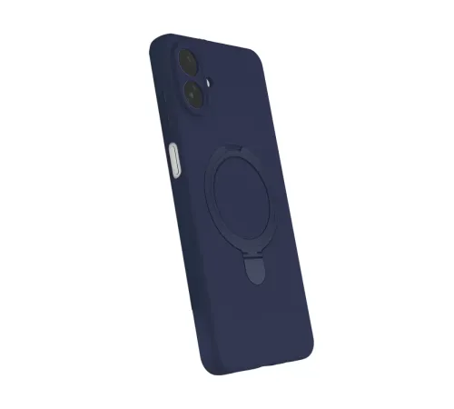 Samsung Galaxy A07 4G Regal Magsafe Standlı Kapak - Lacivert