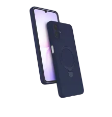 Samsung Galaxy A07 4G Regal Magsafe Standlı Kapak - Lacivert