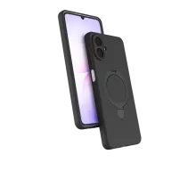 Samsung Galaxy A07 4G Regal Magsafe Standlı Kapak - Siyah