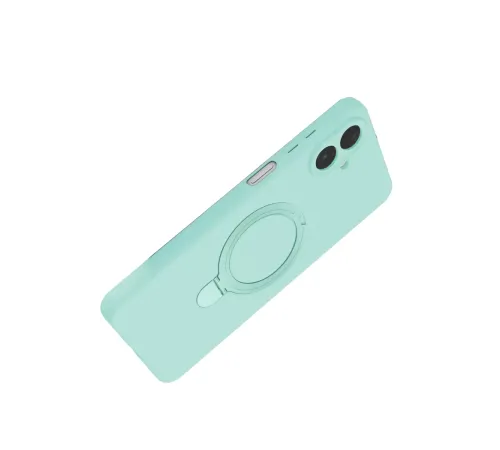 Samsung Galaxy A07 4G Regal Magsafe Standlı Kapak - Su Yeşili
