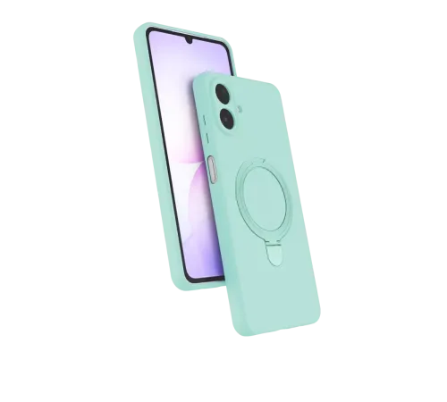 Samsung Galaxy A07 4G Regal Magsafe Standlı Kapak - Su Yeşili