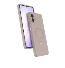 Samsung Galaxy A07 4G Regal Magsafe Standlı Kapak - Çöl Titanyum