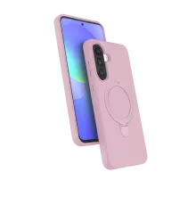 Samsung Galaxy A17 5G Regal Magsafe Standlı Kapak - Açık Pembe