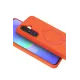 Samsung Galaxy A17 5G Regal Magsafe Standlı Kapak - Turuncu