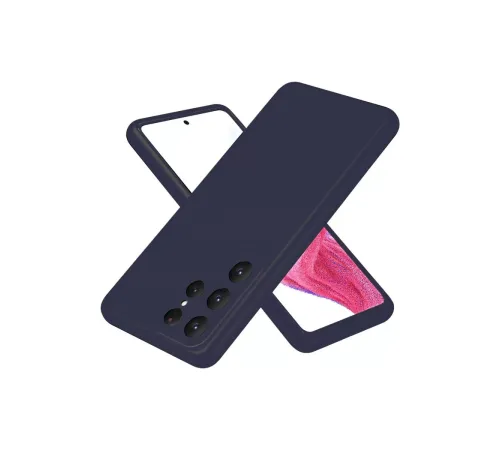 Samsung Galaxy S25 Ultra Kılıf First Silikon - Lacivert