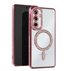 Samsung Galaxy A17 5G Joke Simli Magneticsafe Kılıf - Pembe