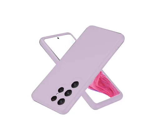 Samsung Galaxy S25 Ultra Kılıf First Silikon - Lila