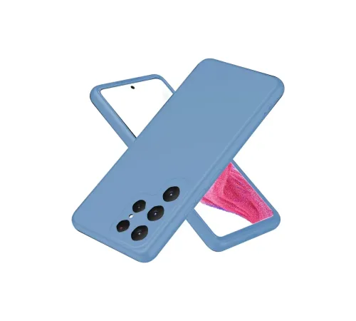 Samsung Galaxy S25 Ultra Kılıf First Silikon - Mavi