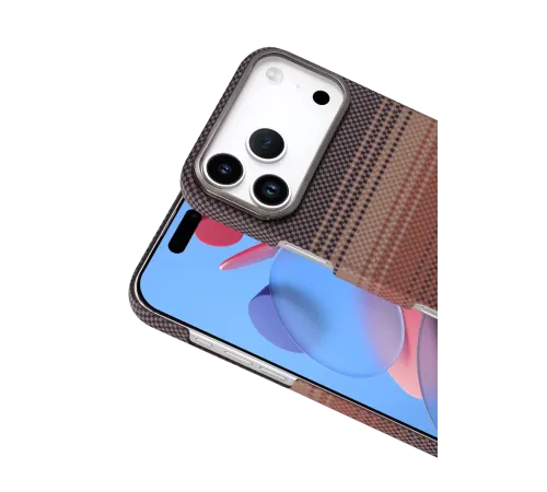 Apple iPhone 17 Pro Max Vega Magsafe Kapak - Çöl Titanyum