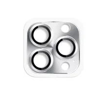 Apple iPhone 16 Pro Max Pers Alüminyum Kamera Lens - Gümüş