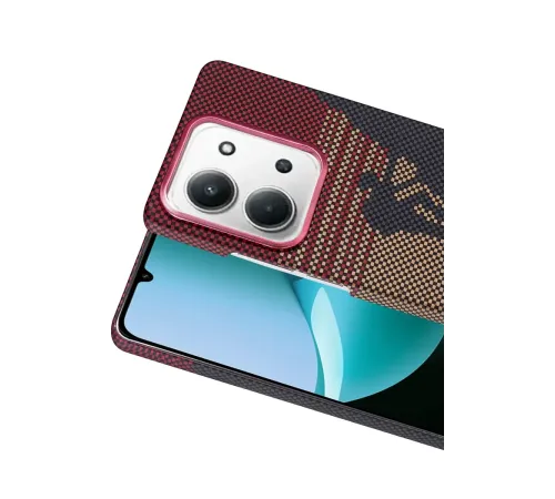 Xiaomi Redmi 15C 4G Vega Magsafe Kapak - Kırmızı