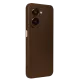 Samsung Galaxy A07 4G Auto Focus Karbon Kapak - Kahverengi