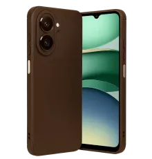 Samsung Galaxy A07 4G Auto Focus Karbon Kapak - Kahverengi