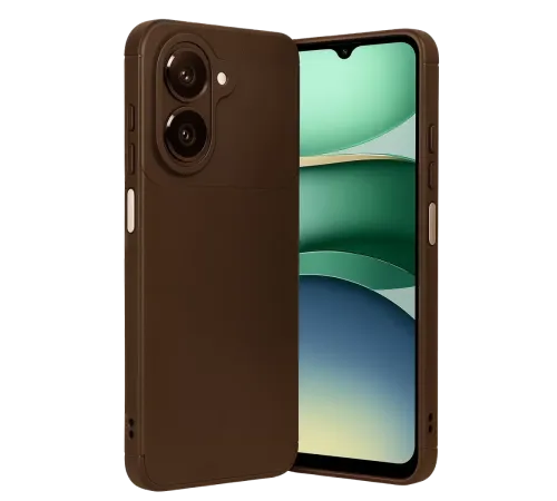 Samsung Galaxy A07 4G Auto Focus Karbon Kapak - Kahverengi