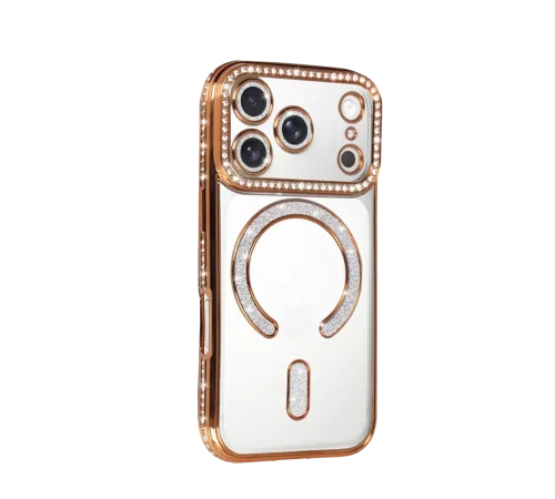 Apple iPhone 17 Pro Joke Simli Magneticsafe Kılıf - Turuncu