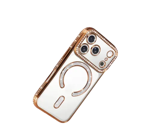 Apple iPhone 17 Pro Joke Simli Magneticsafe Kılıf - Turuncu