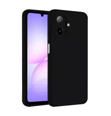 Samsung Galaxy A07 4G Nano içi Kadife Silikon - Siyah