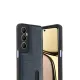 Realme C65 Sara Kartvizitli Deri Kılıf - Lacivert