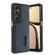 Realme C65 Sara Kartvizitli Deri Kılıf - Lacivert