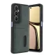 Realme C65 Sara Kartvizitli Deri Kılıf - Yeşil
