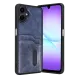 Samsung Galaxy A07 4G Sara Kartvizitli Deri Kılıf - Lacivert
