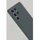 Samsung Galaxy S25 Ultra Kılıf Nano içi Kadife Silikon - Koyu Yeşil