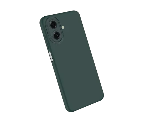 Samsung Galaxy A07 4G First Silikon - Koyu Yeşil