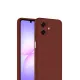 Samsung Galaxy A07 4G First Silikon - Bordo