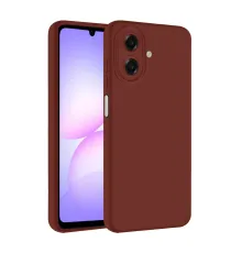 Samsung Galaxy A07 4G First Silikon - Bordo