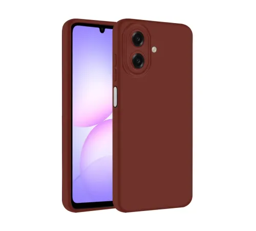 Samsung Galaxy A07 4G First Silikon - Bordo