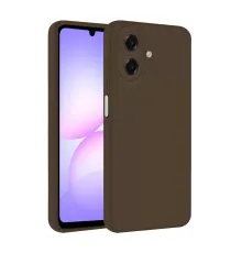 Samsung Galaxy A07 4G First Silikon - Kahverengi