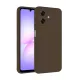 Samsung Galaxy A07 4G First Silikon - Kahverengi
