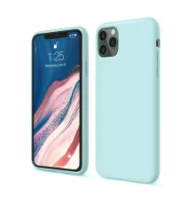 Apple iPhone 11 Pro Kılıf First Silikon - Turkuaz