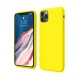 Apple iPhone 11 Pro Kılıf First Silikon - Sarı