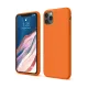 Apple iPhone 11 Pro Kılıf First Silikon - Turuncu