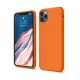 Apple iPhone 11 Pro Kılıf First Silikon - Turuncu