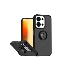 Xiaomi Redmi 15C 4G Montreal Yüzüklü Silikon Kapak - Siyah