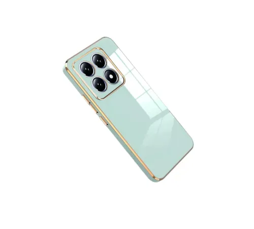 Xiaomi Mi 14T Pro Volet Silikon - Açık Yeşil