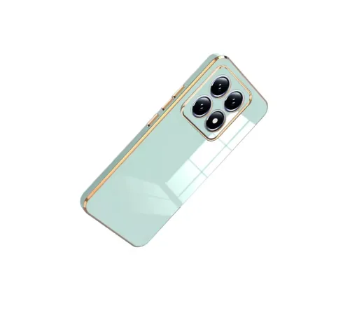 Xiaomi Mi 14T Pro Volet Silikon - Açık Yeşil