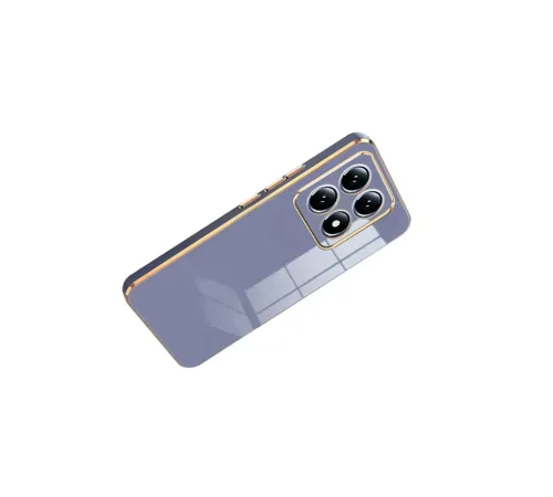 Xiaomi Mi 14T Pro Volet Silikon - Mavi