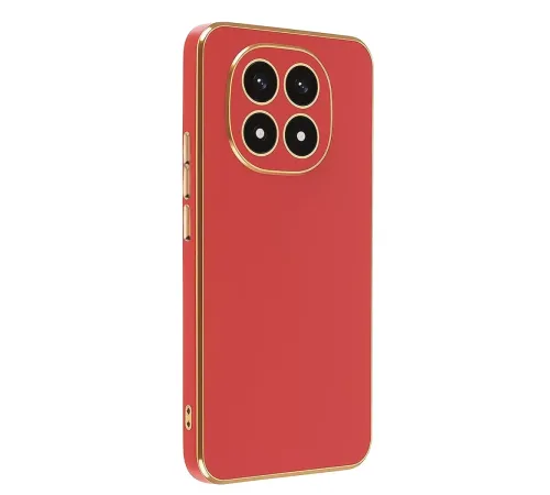 Xiaomi Redmi Note 14 Pro 4G Kılıf Volet Silikon - Kırmızı