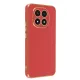 Xiaomi Redmi Note 14 Pro 4G Kılıf Volet Silikon - Kırmızı
