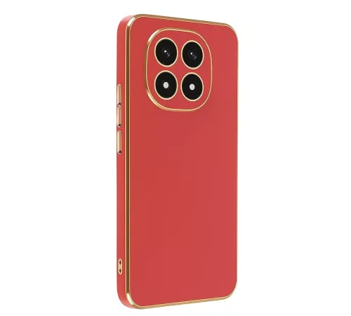 Xiaomi Redmi Note 14 Pro 4G Kılıf Volet Silikon - Kırmızı